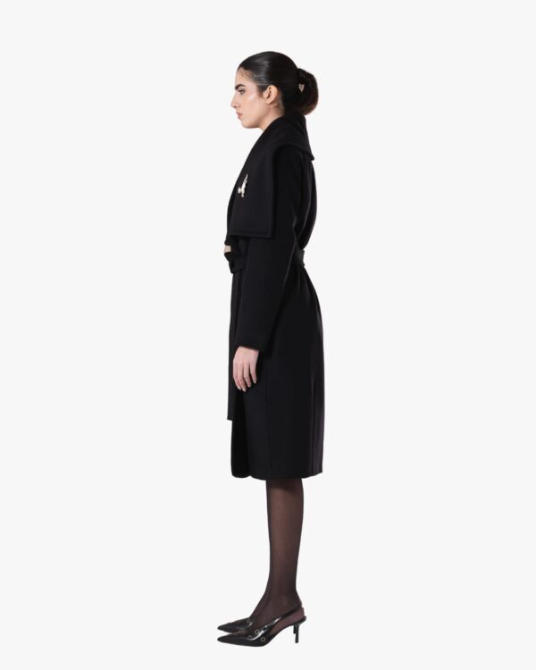 VIRGIN WOOL AND CASHMERE COAT NAOMY - Image 4