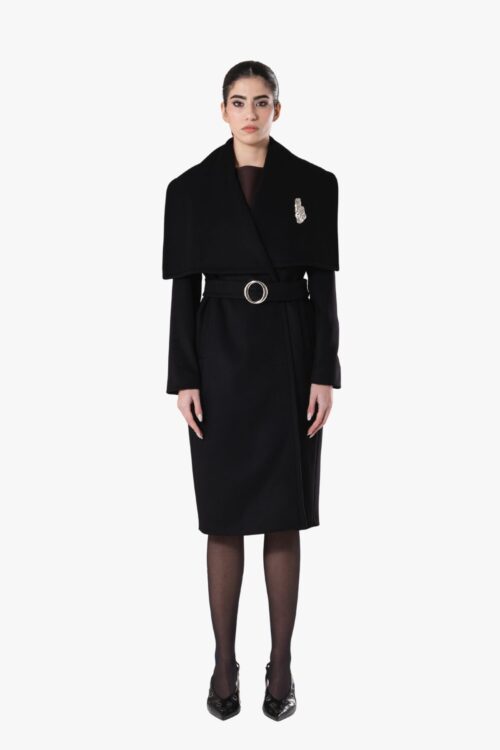 VIRGIN WOOL AND CASHMERE COAT NAOMY