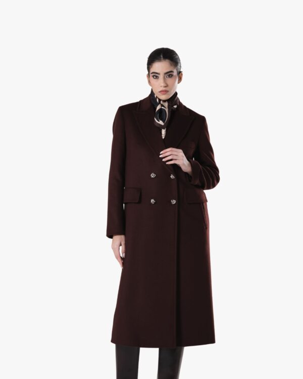 VIRGIN WOOL AND CASHMERE COAT PAULA - Image 3