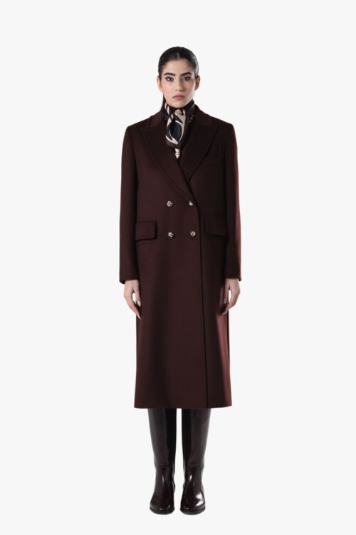 VIRGIN WOOL AND CASHMERE COAT PAULA