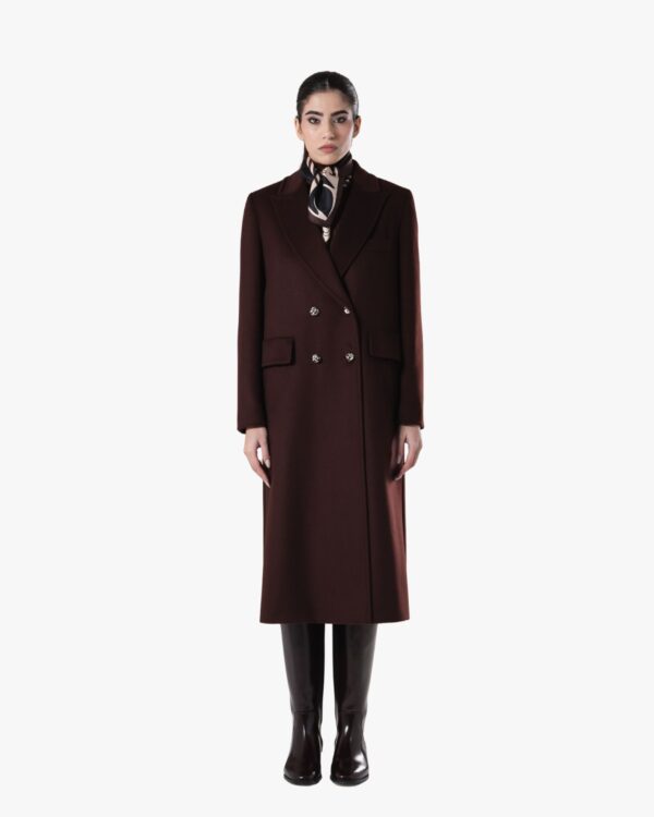 CAPPOTTO IN LANA VERGINE E CASHMERE PAULA - manuela conti