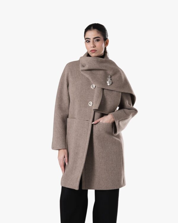 WOOL COAT AMBRA - Image 4