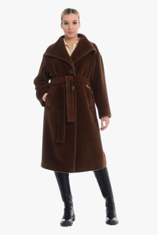 SURI ALPACA COAT BRIGITTE