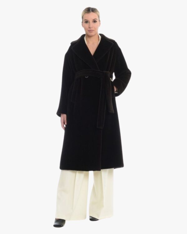 cappotto in suri alpaca minerva