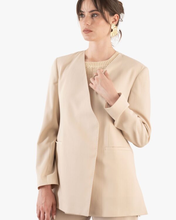 WOOL JACKET GOLD - Image 5