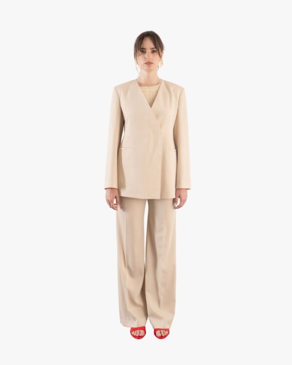 WOOL JACKET GOLD