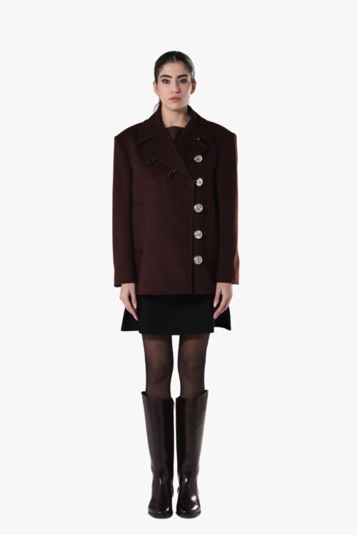 WOOL AND CASHMERE COAT SOLARIA