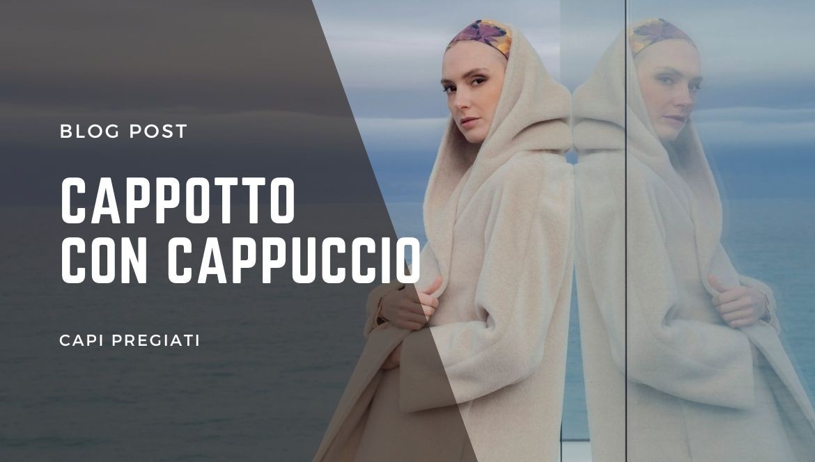 The hooded wool coat: a model to discover