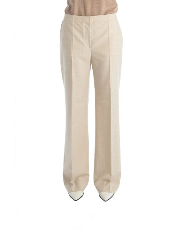 pantalone a palazzo in lana firenze