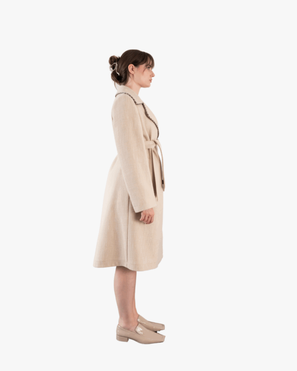 COTTON TRENCH COAT ISLAND - Image 5