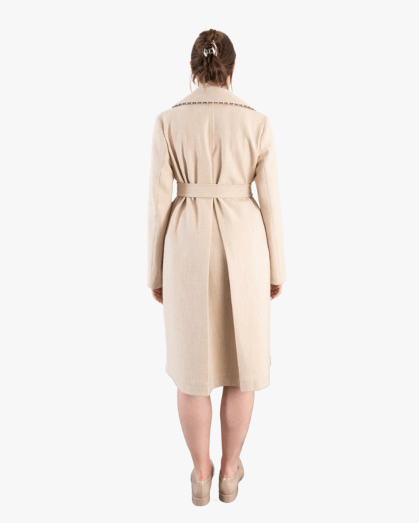 COTTON TRENCH COAT ISLAND - Image 3