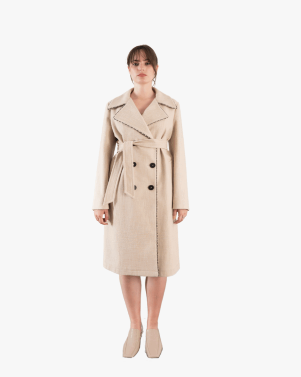 COTTON TRENCH COAT ISLAND