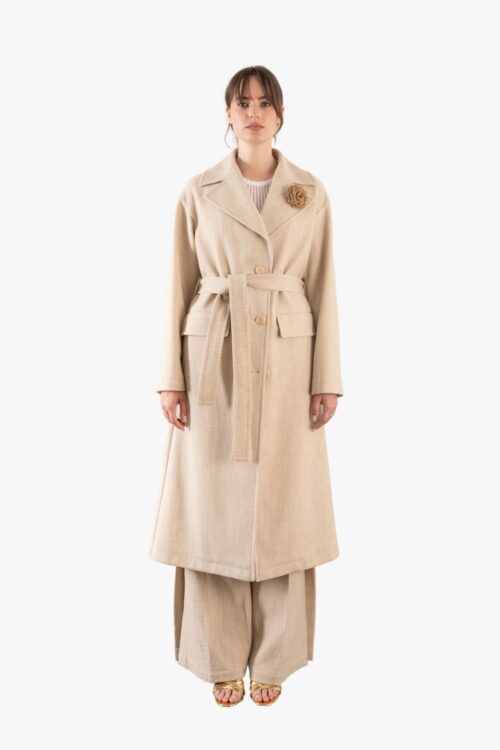 COTTON TRENCH COAT PROCIDA